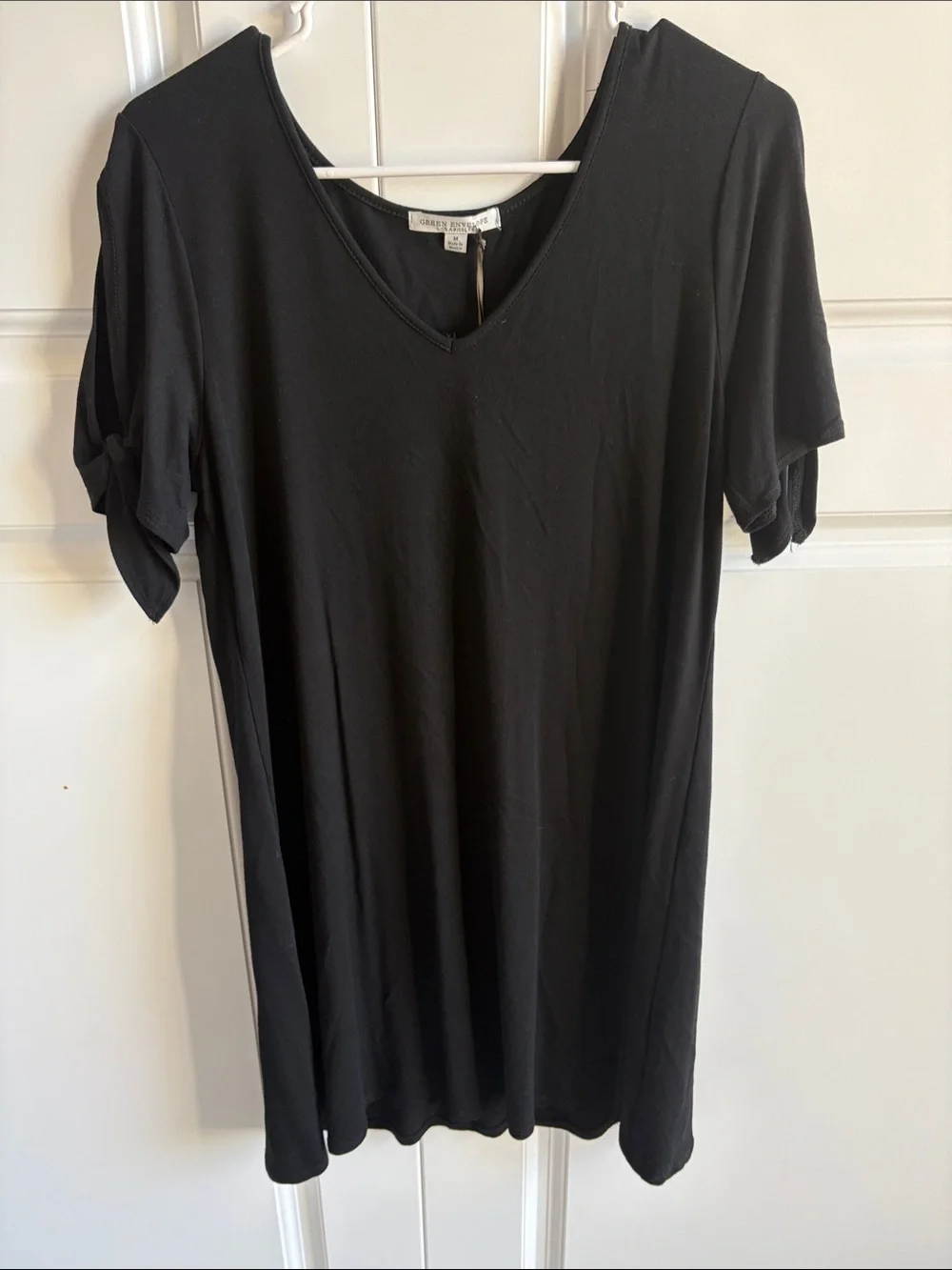 Women’s Black Dress with bow sleeves